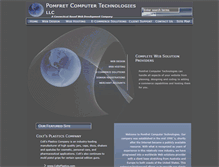 Tablet Screenshot of pomfret.com